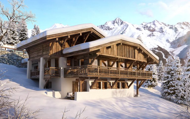 Ski Chalet Holiday Home Web Design