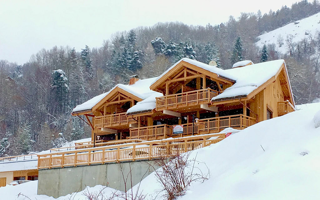 ski chalet website design